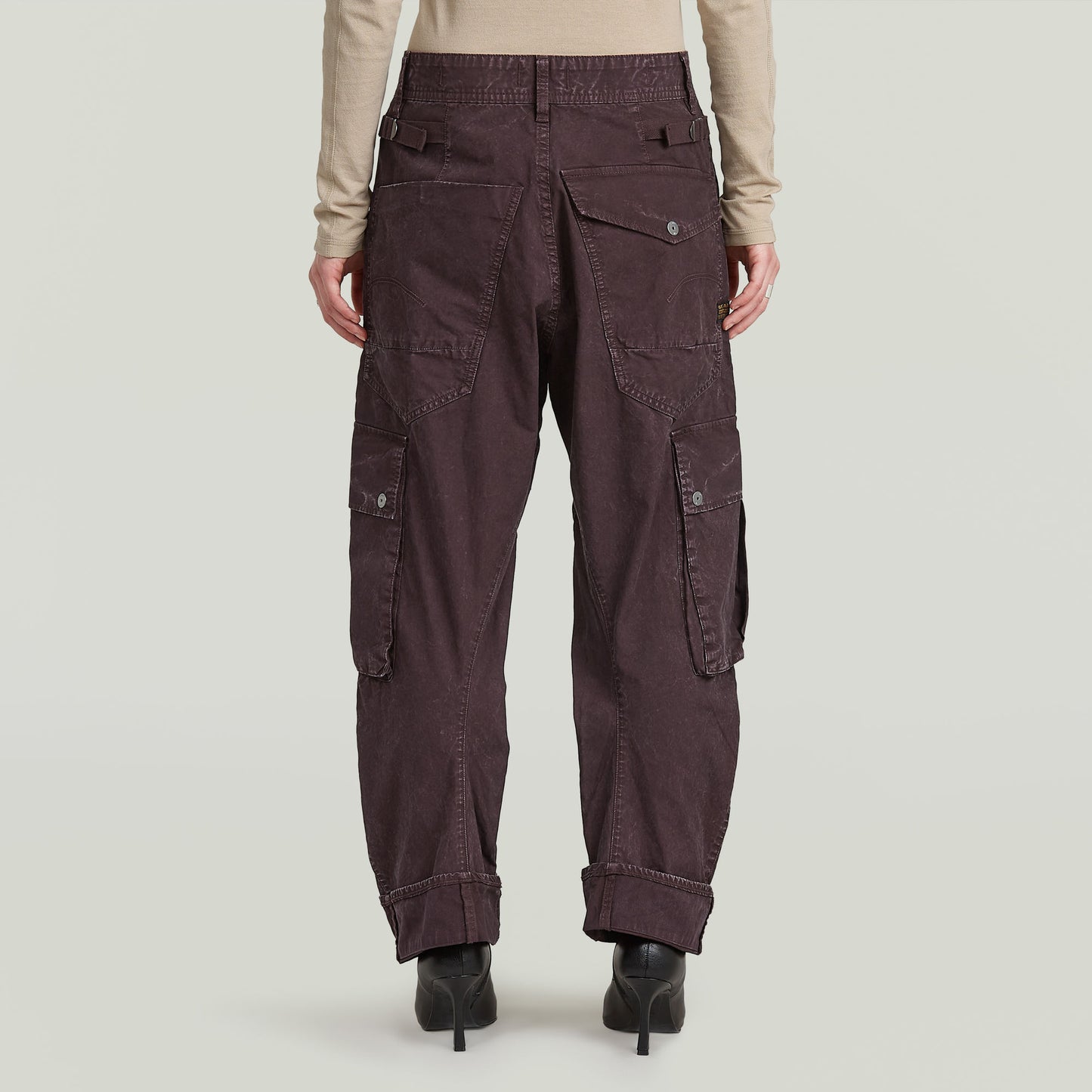 Pantalones Cargo 3D Boyfriend Multi Pocket