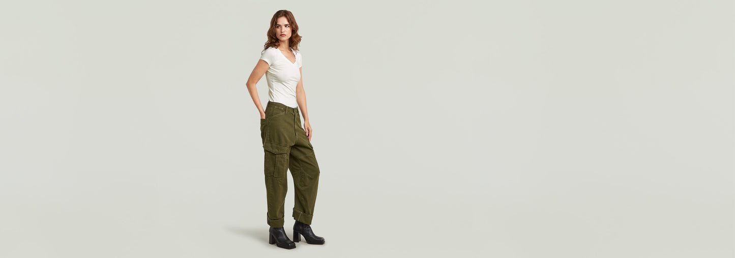 Pantalones Cargo 3D Boyfriend