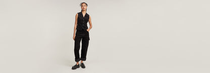 Pantalones cargo Cord 3D Boyfriend