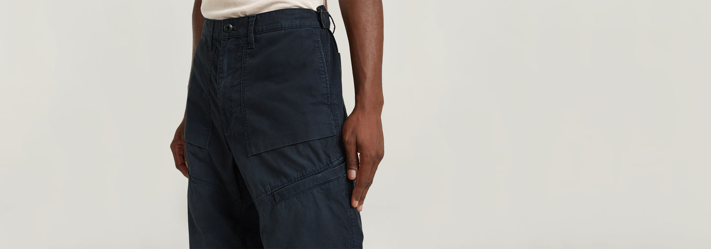 Pantalones Fatigue relajados 3D