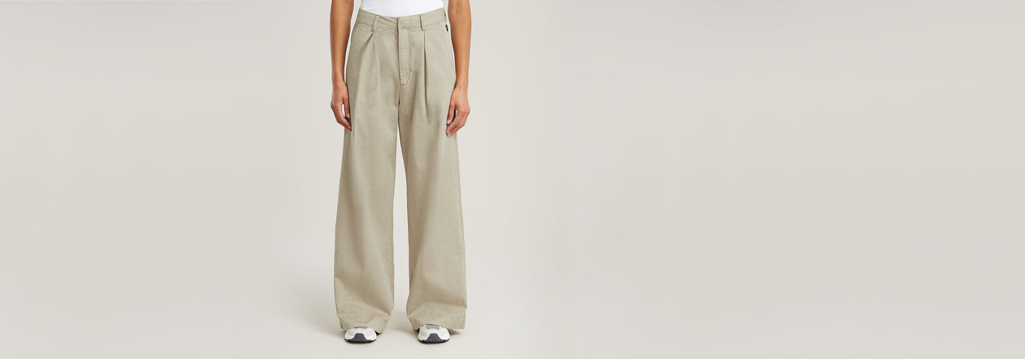 Pantalones Fluid Wide Leg