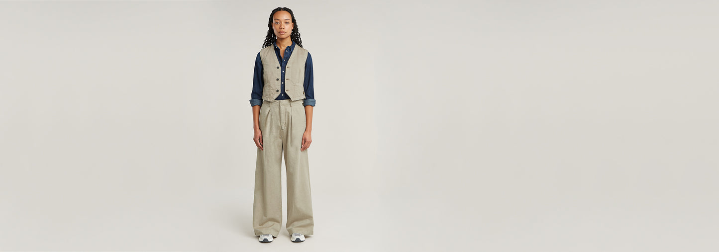 Pantalones Fluid Wide Leg