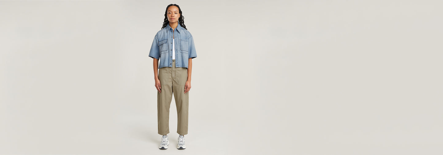 Pantalones Pilot Cropped