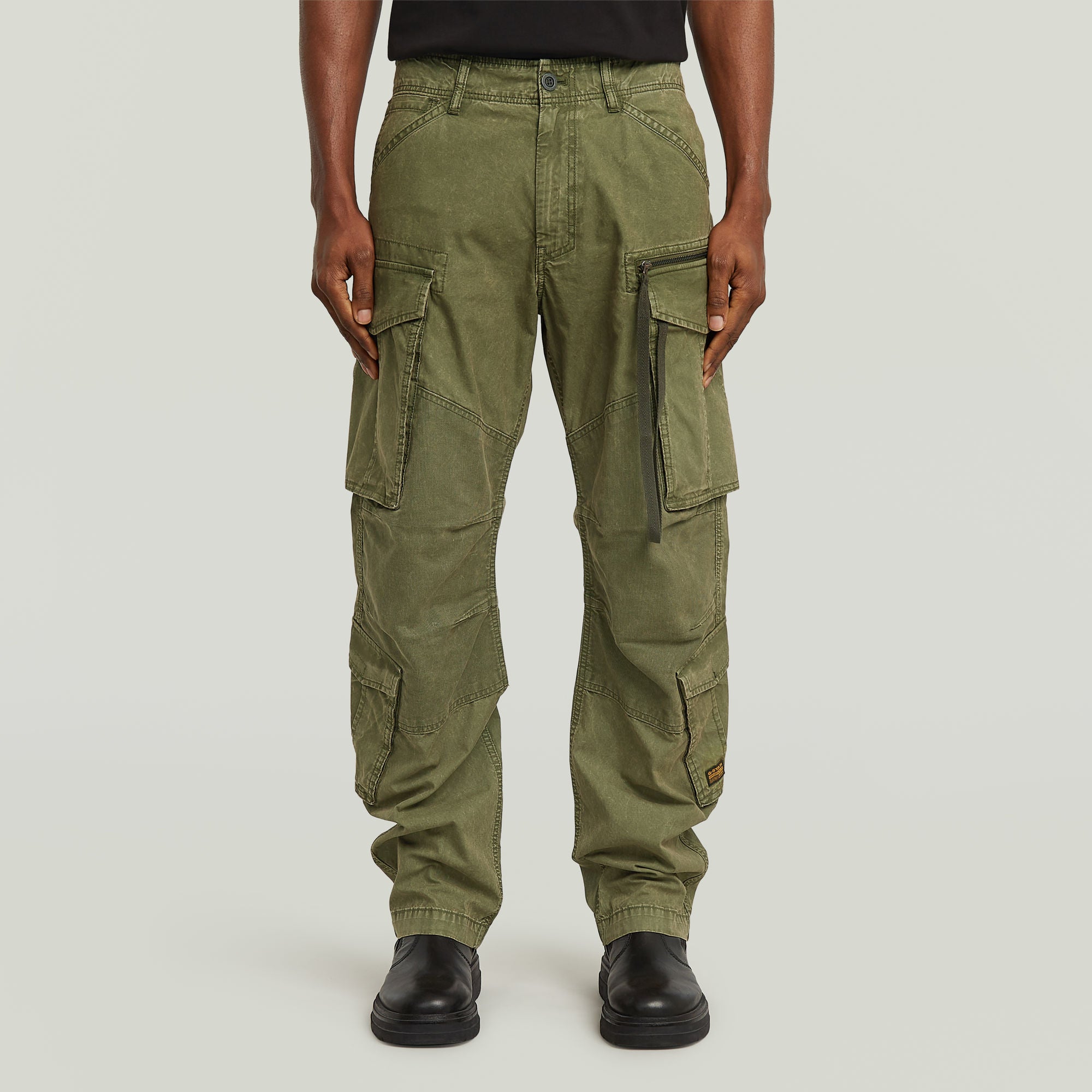 Pantalones Rovic Zip 3D Loose