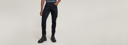 Pantalones Rovic Zip 3D Regular Tapered