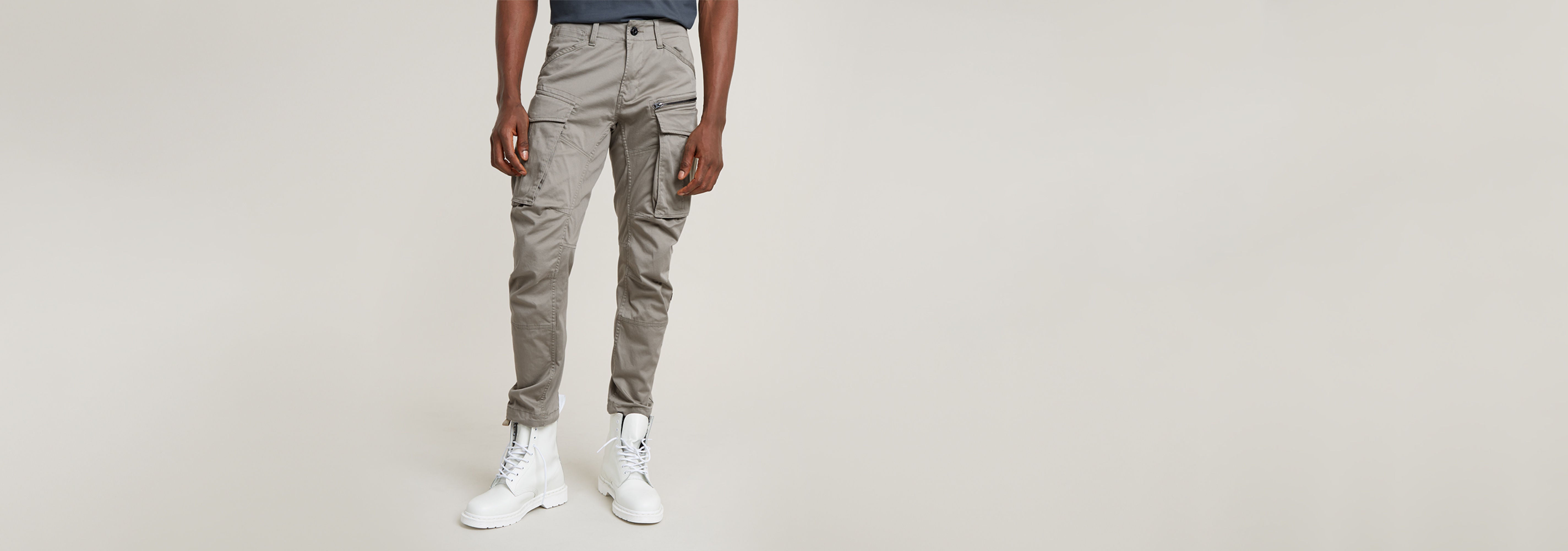 Pantalones Rovic Zip 3D Regular Tapered