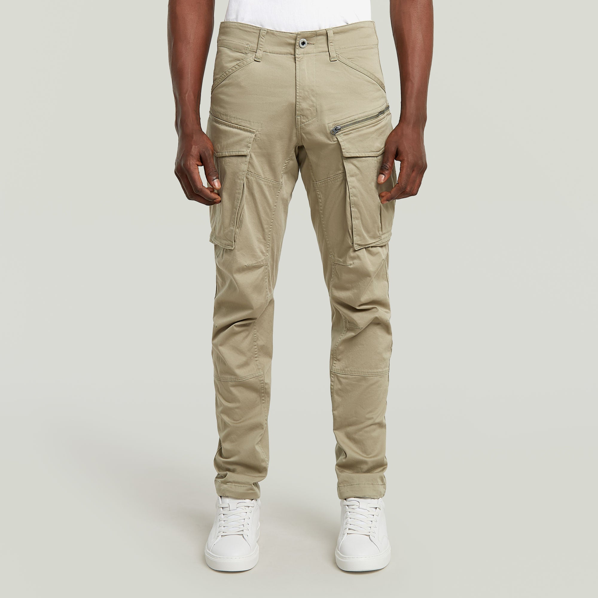 Pantalones Rovic Zip 3D Regular Tapered