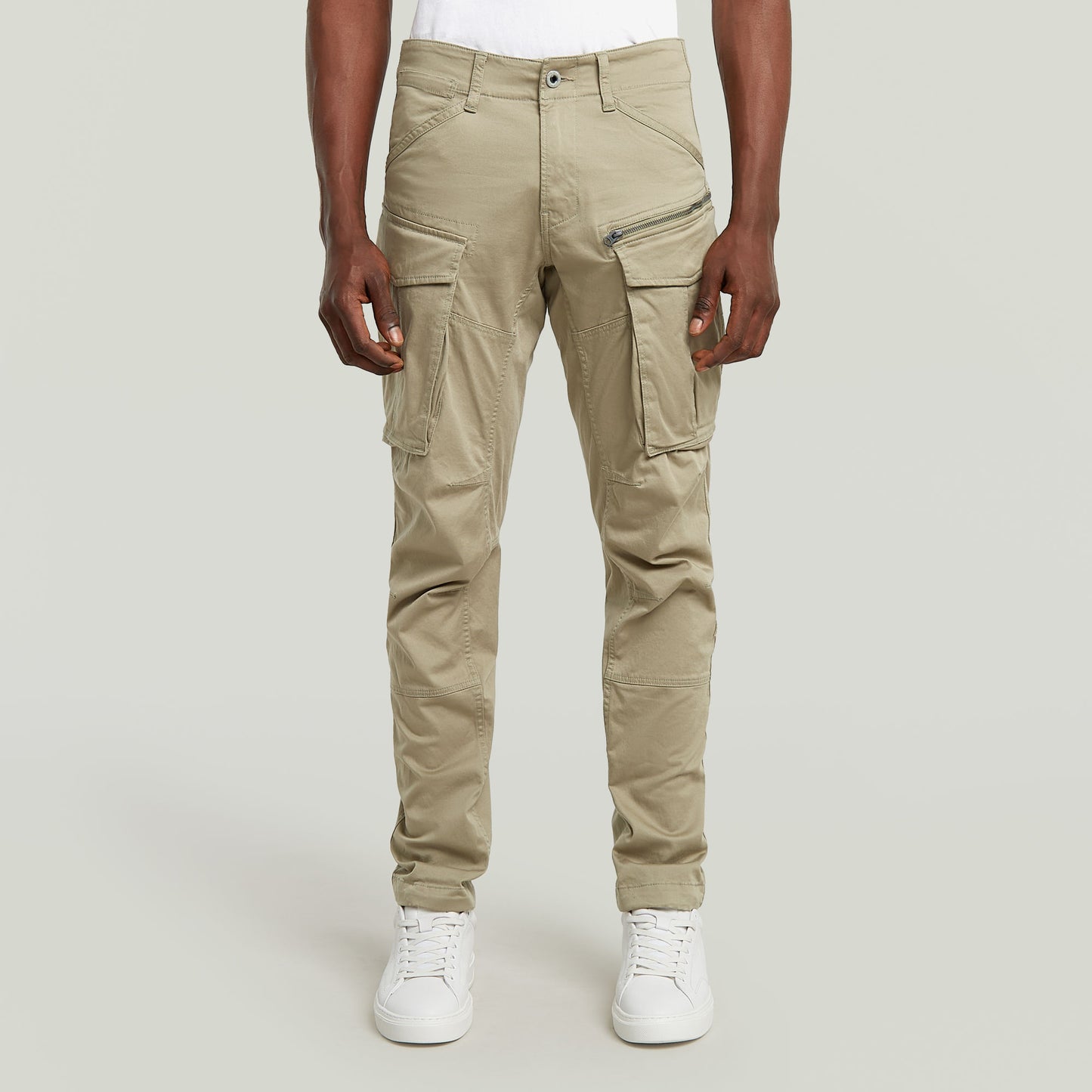 Pantalones Rovic Zip 3D Regular Tapered