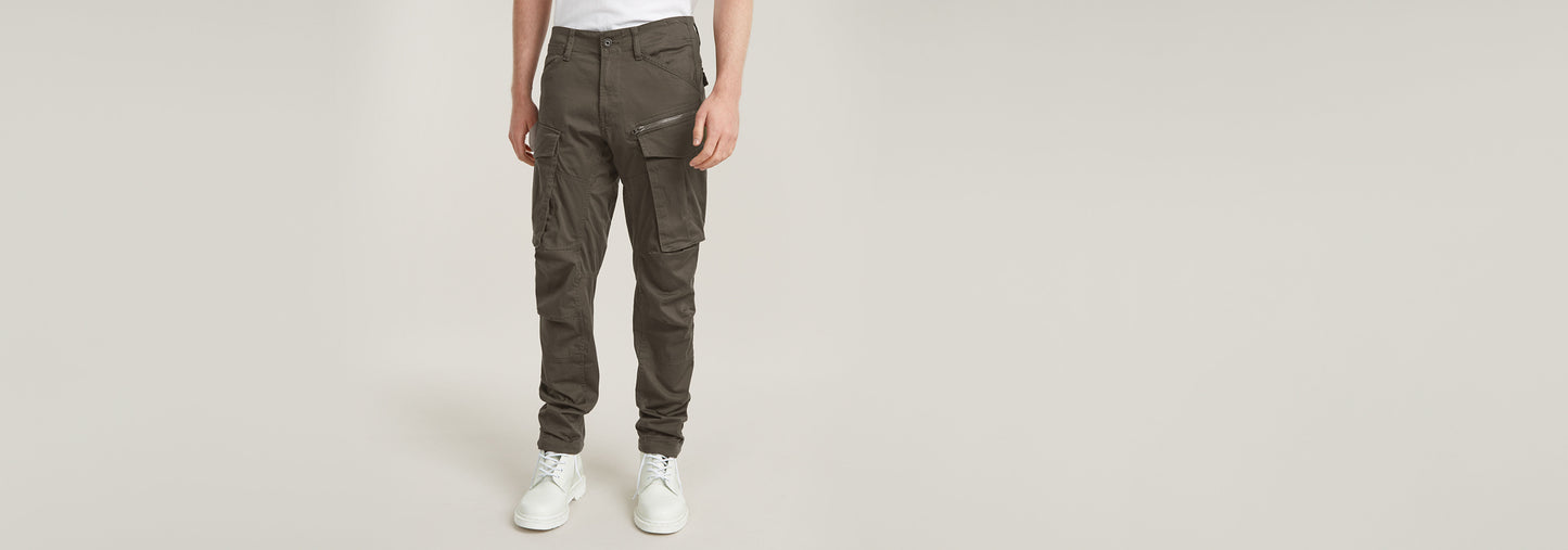 Pantalones Rovic Zip 3D Regular Tapered