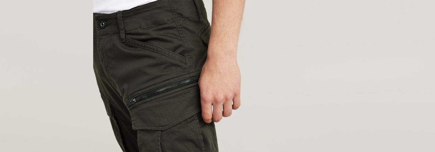 Pantalones Rovic Zip 3D Regular Tapered