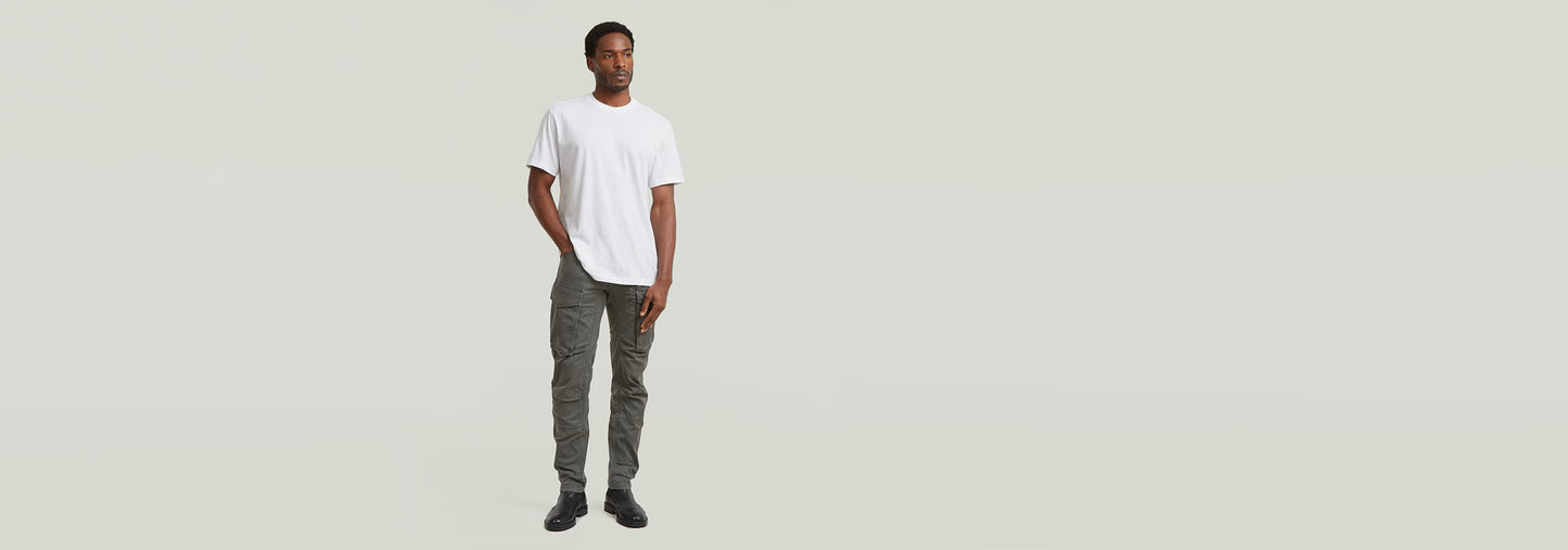 Pantalones Rovic Zip 3D Regular Tapered