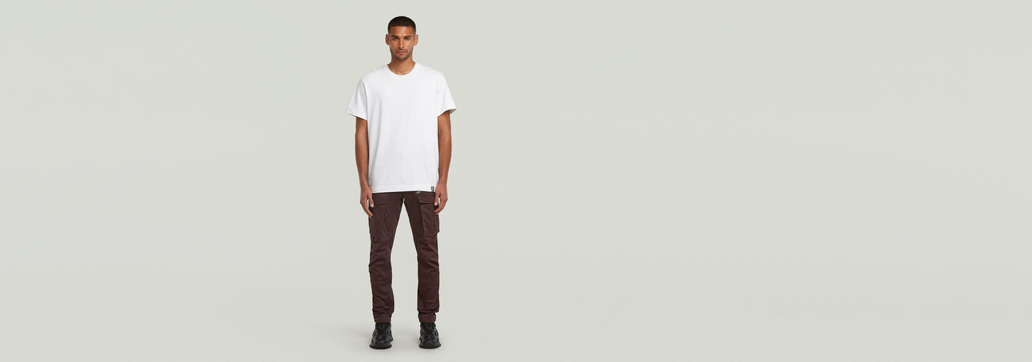 Pantalones Rovic Zip 3D Regular Tapered