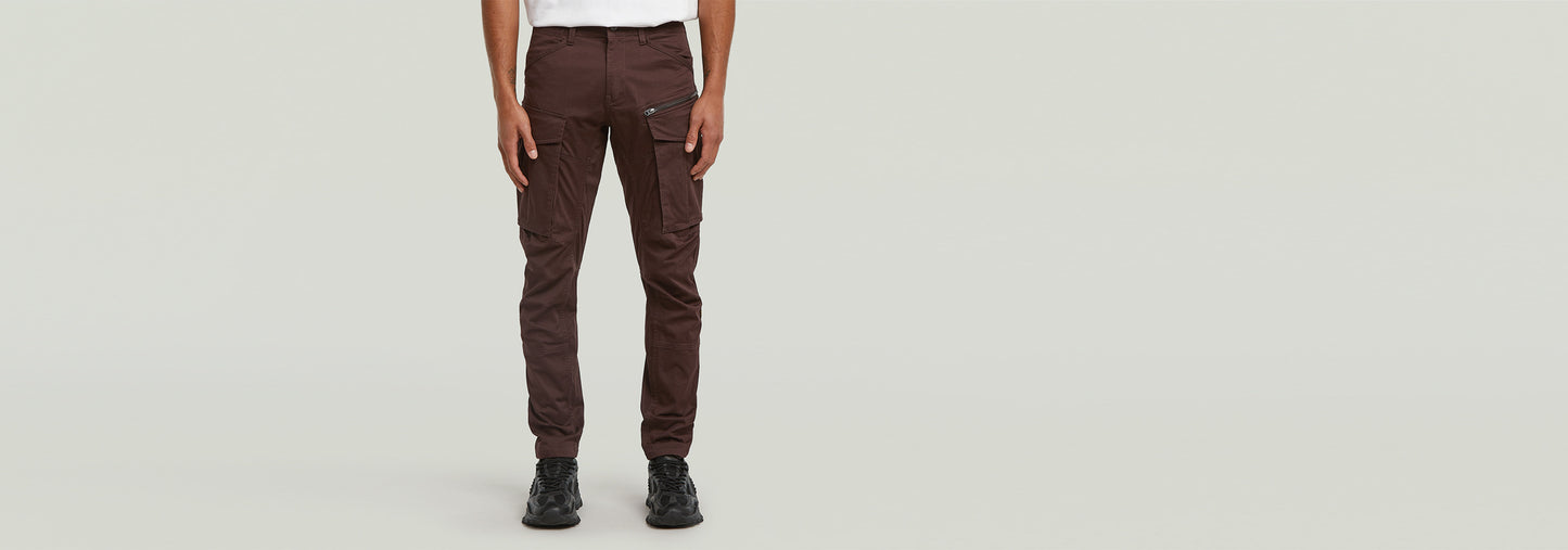 Pantalones Rovic Zip 3D Regular Tapered