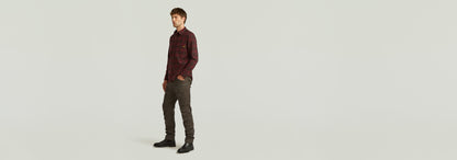 Pantalones Rovic Zip 3D Regular Tapered