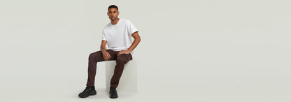 Pantalones Rovic Zip 3D Regular Tapered