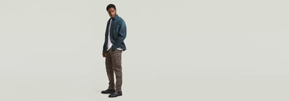Pantalones Rovic Zip 3D Regular Tapered