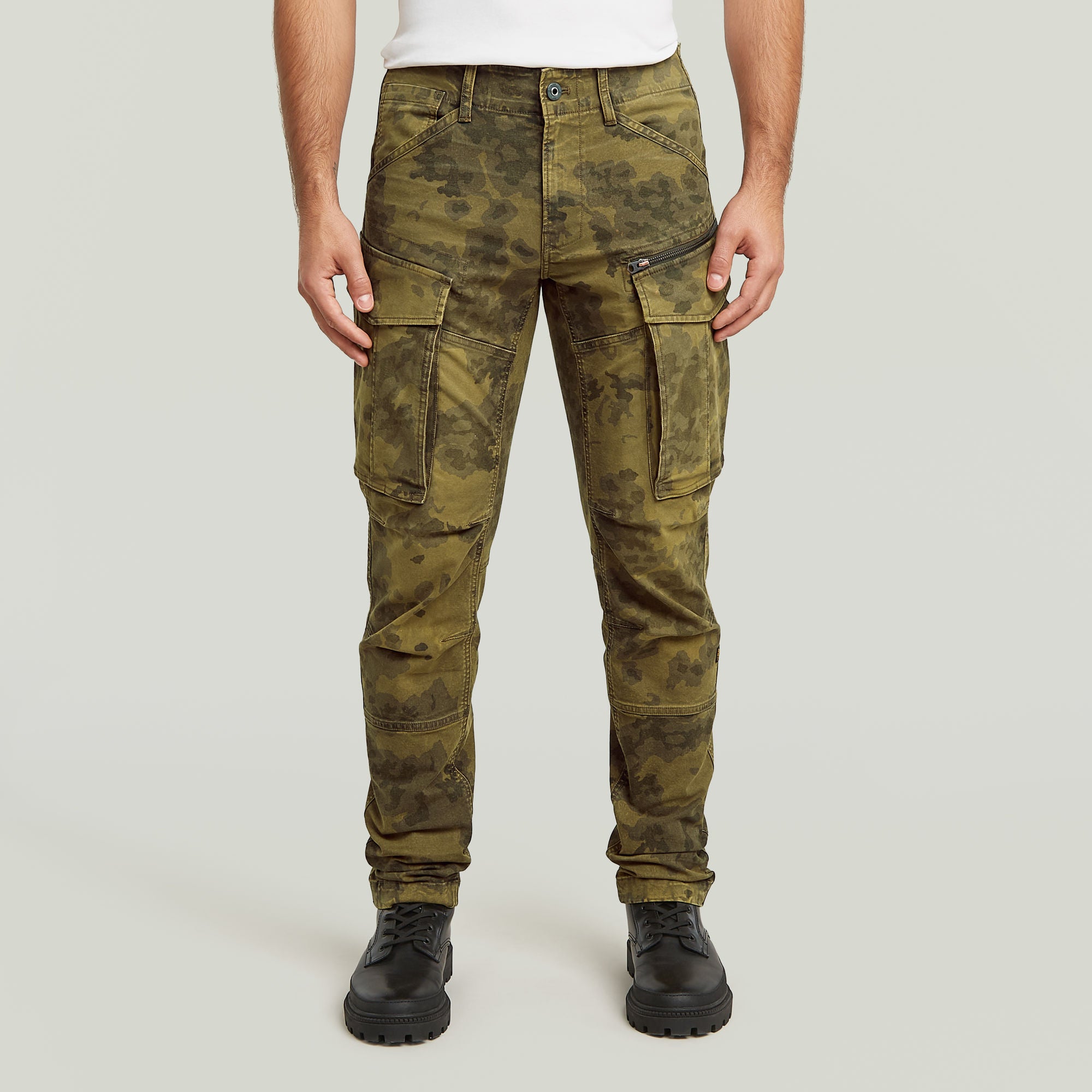Pantalones Rovic Zip 3D Regular Tapered