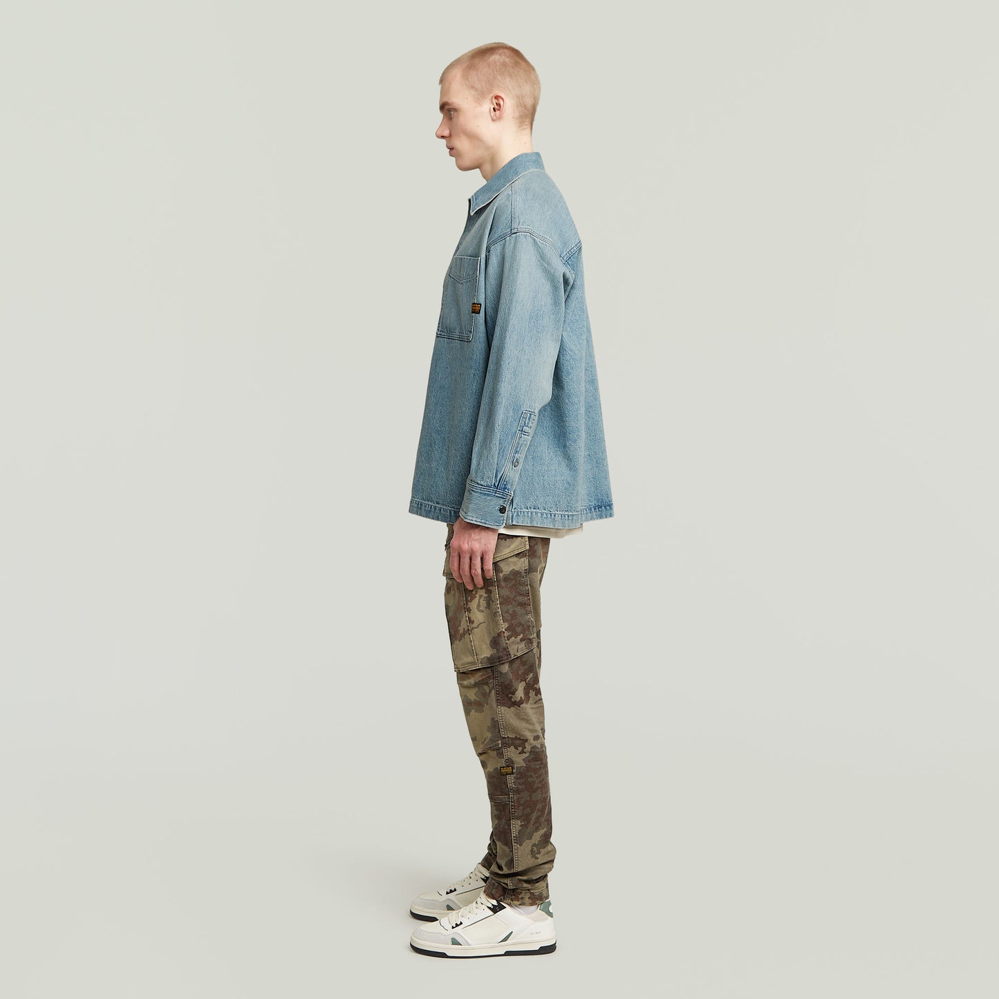 Pantalones Rovic Zip 3D Regular Tapered