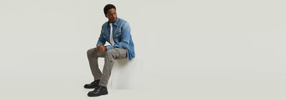 Pantalones Rovic Zip 3D Regular Tapered