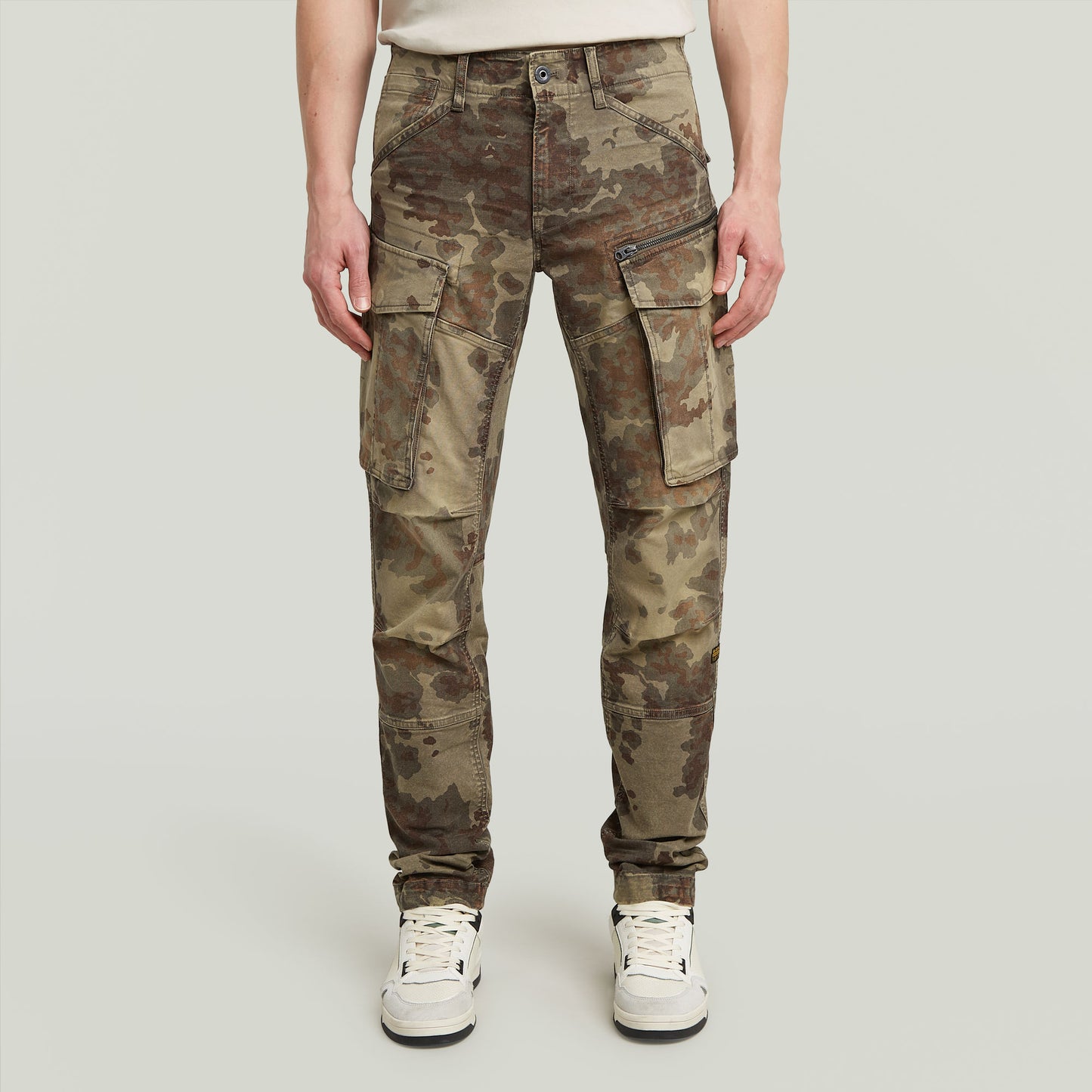 Pantalones Rovic Zip 3D Regular Tapered