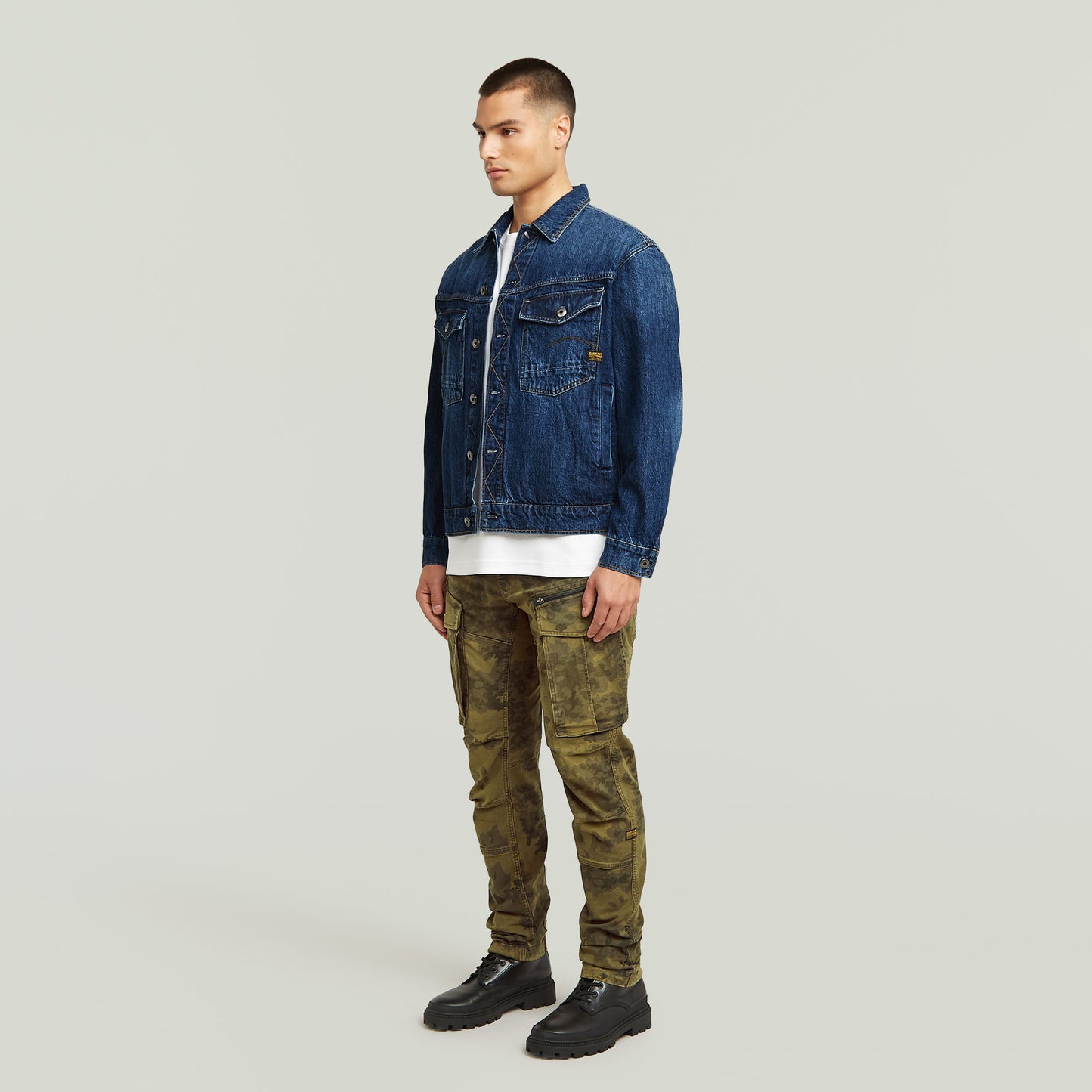 Pantalones Rovic Zip 3D Regular Tapered