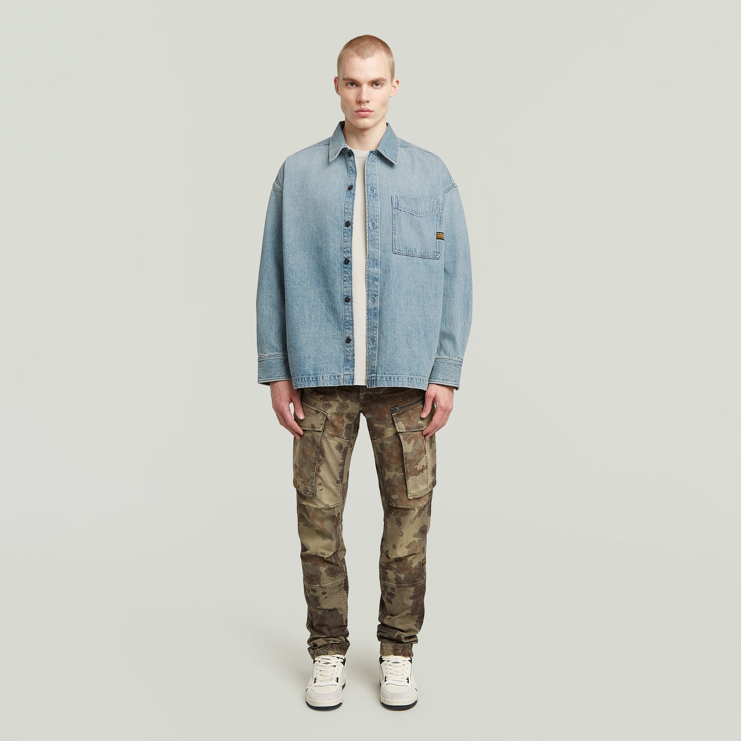 Pantalones Rovic Zip 3D Regular Tapered