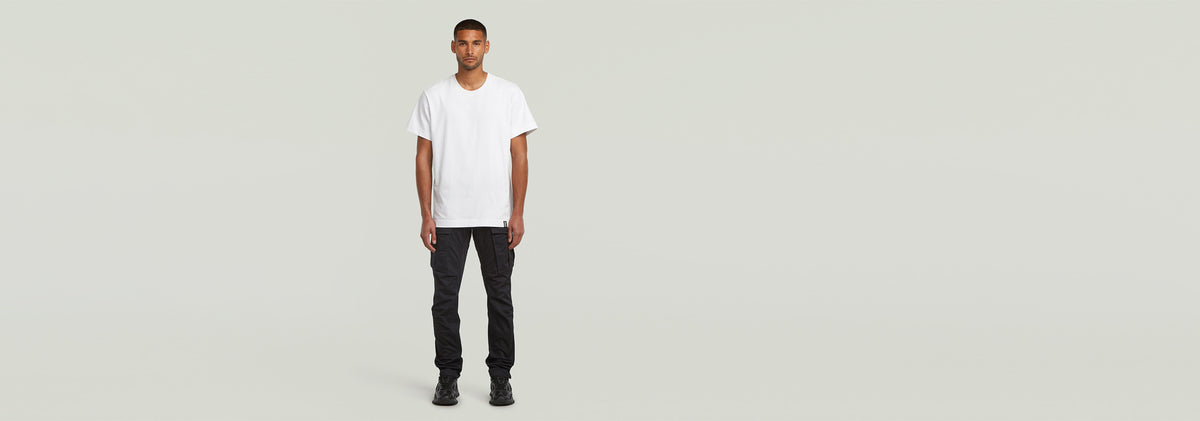 Pantalones Rovic Zip 3D Regular Tapered