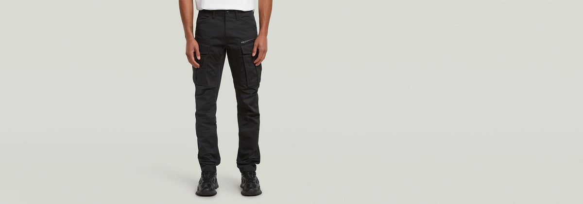 Pantalones Rovic Zip 3D Regular Tapered