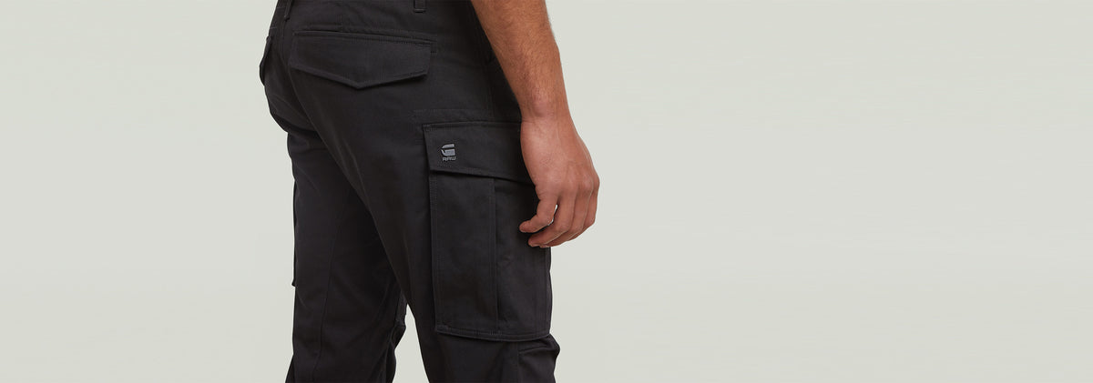 Pantalones Rovic Zip 3D Regular Tapered