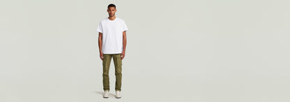 Pantalones Rovic Zip 3D Regular Tapered