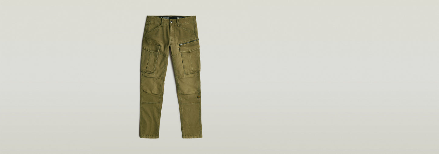 Pantalones Rovic Zip 3D Regular Tapered