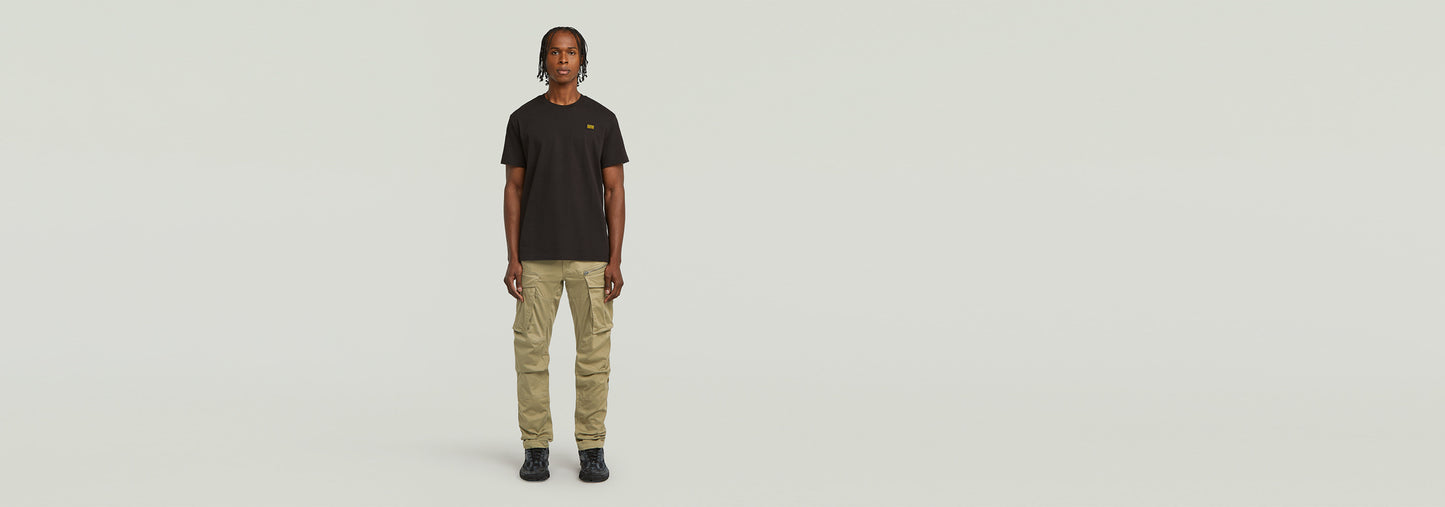 Pantalones Rovic Zip 3D Regular Tapered