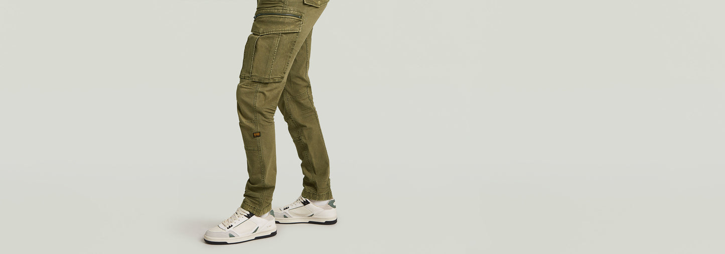 Pantalones Rovic Zip 3D Regular Tapered