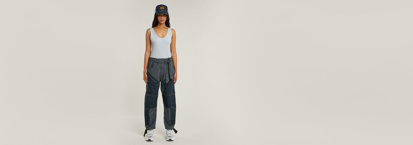Pantalones Tone On Tone Cargo
