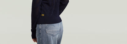 Pointelle Cardi Knit