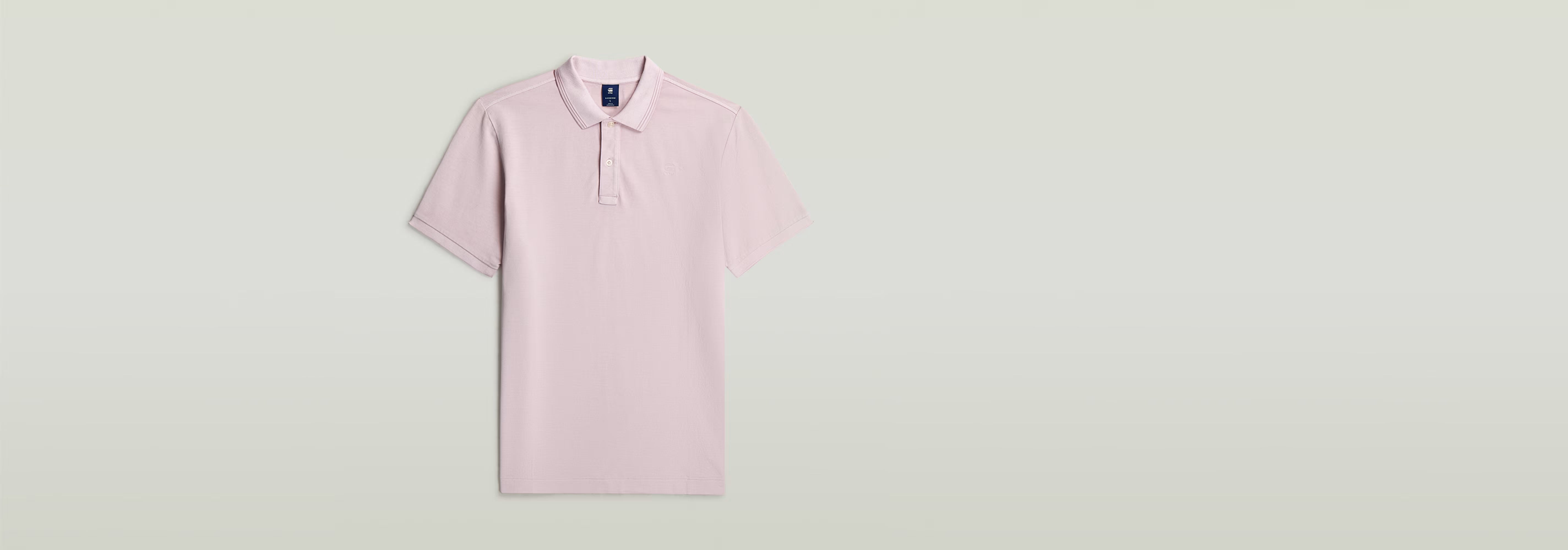 Polo Dunda Overdyed Slim, clásico, ligero, de algodón ecológico y elastano, con cierre de botones y cuello de polo.