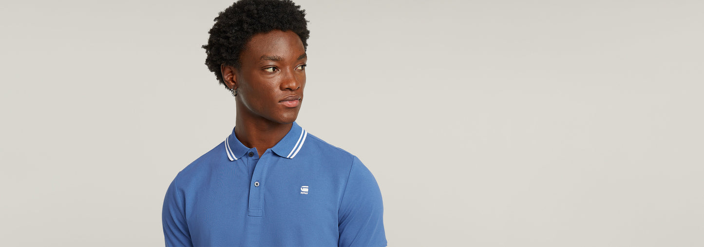 Polo Dunda Slim Stripe