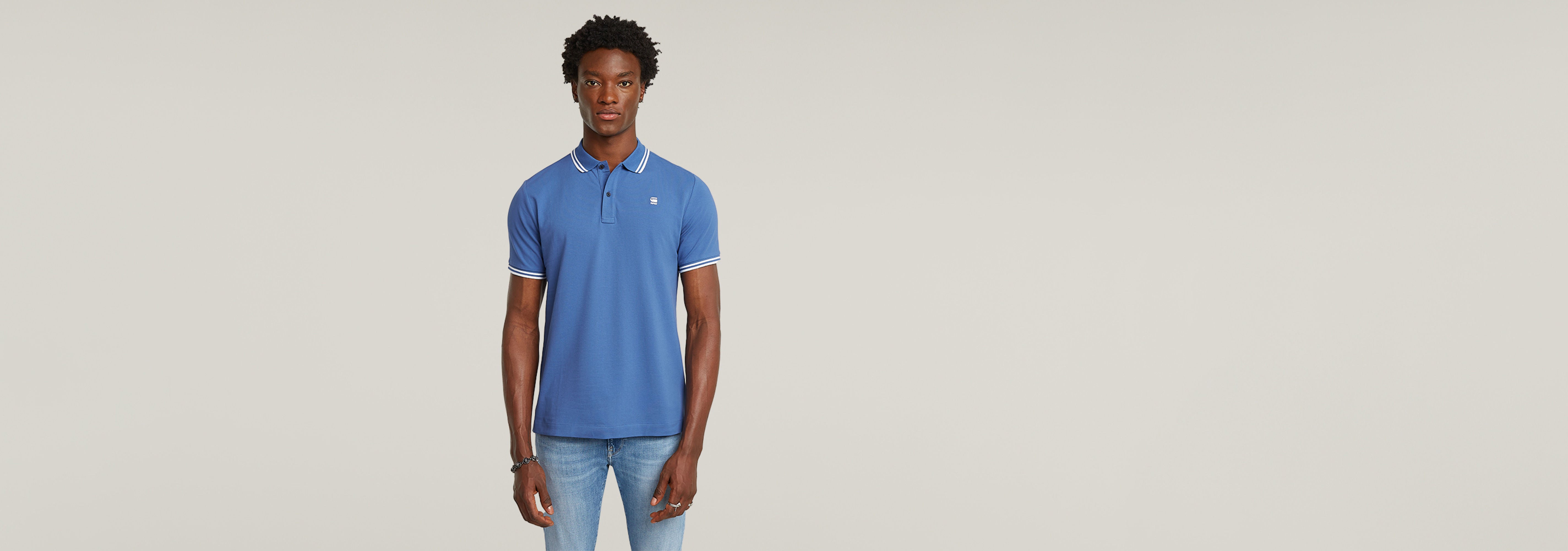 Polo Dunda Slim Stripe
