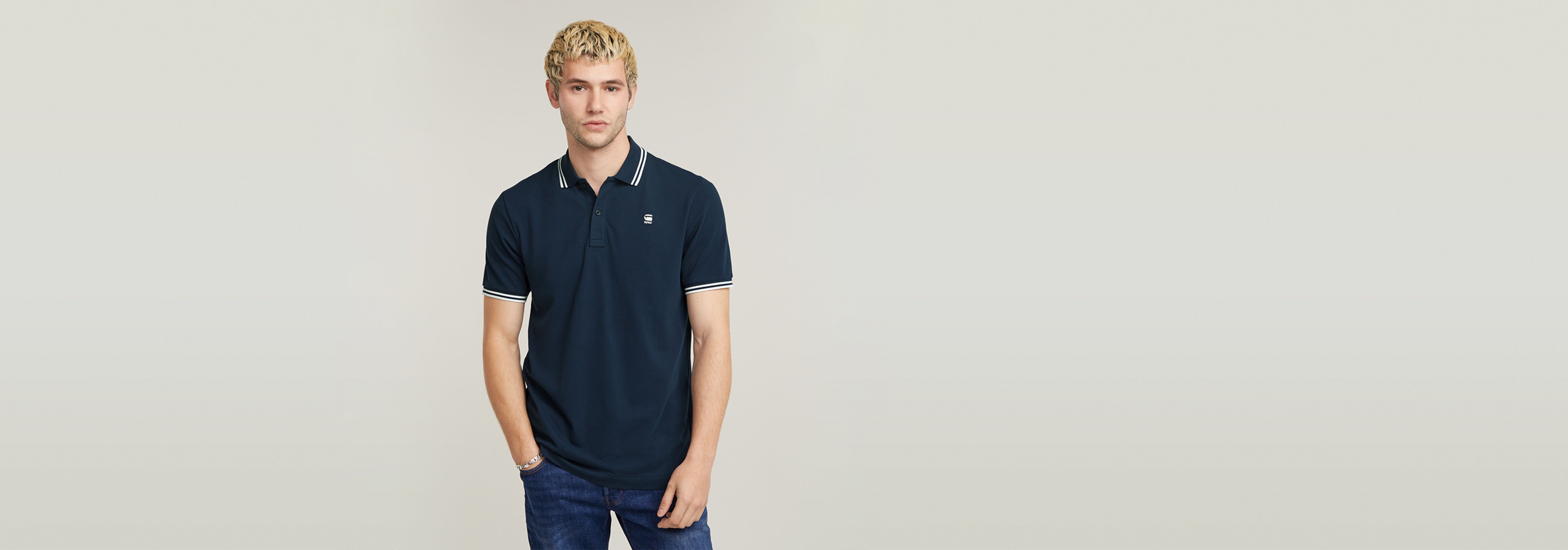 Polo Dunda Slim Stripe