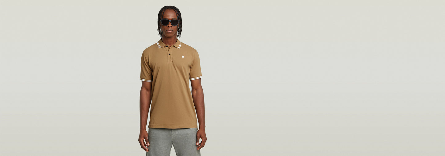 Polo Dunda Slim Stripe
