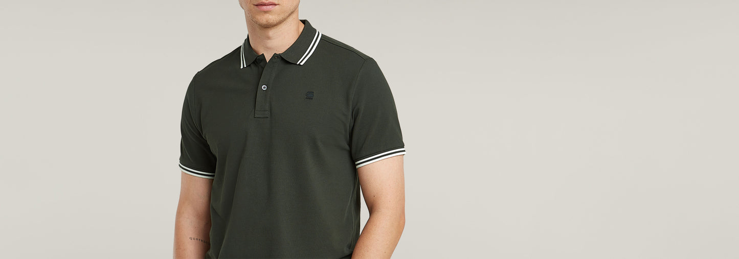Polo Dunda Slim Stripe