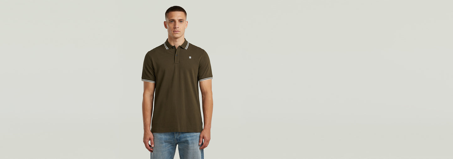 Polo Dunda Slim Stripe