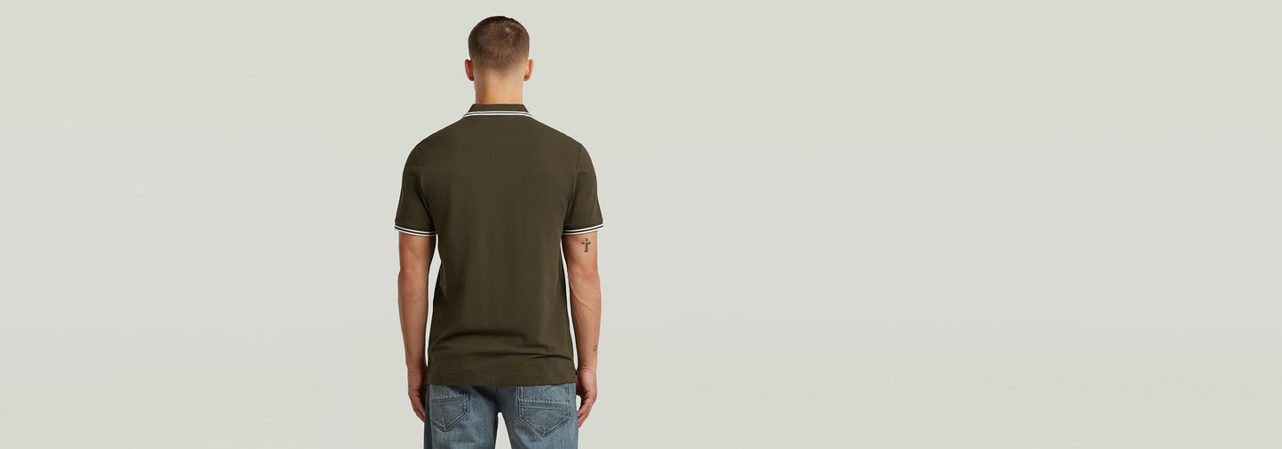 Polo Dunda Slim Stripe