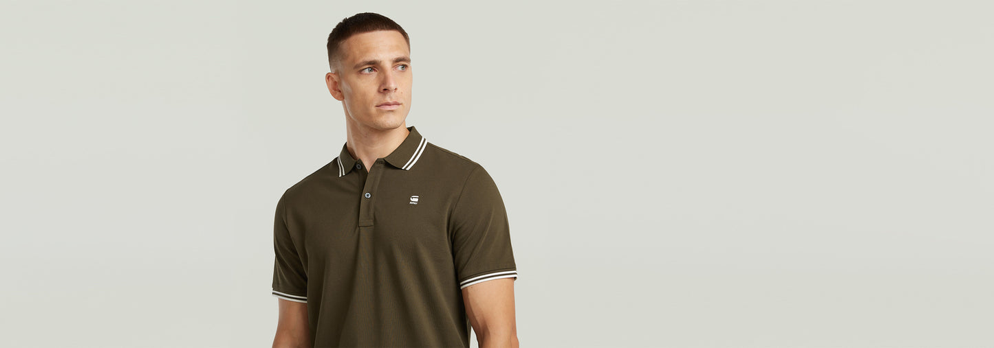 Polo Dunda Slim Stripe