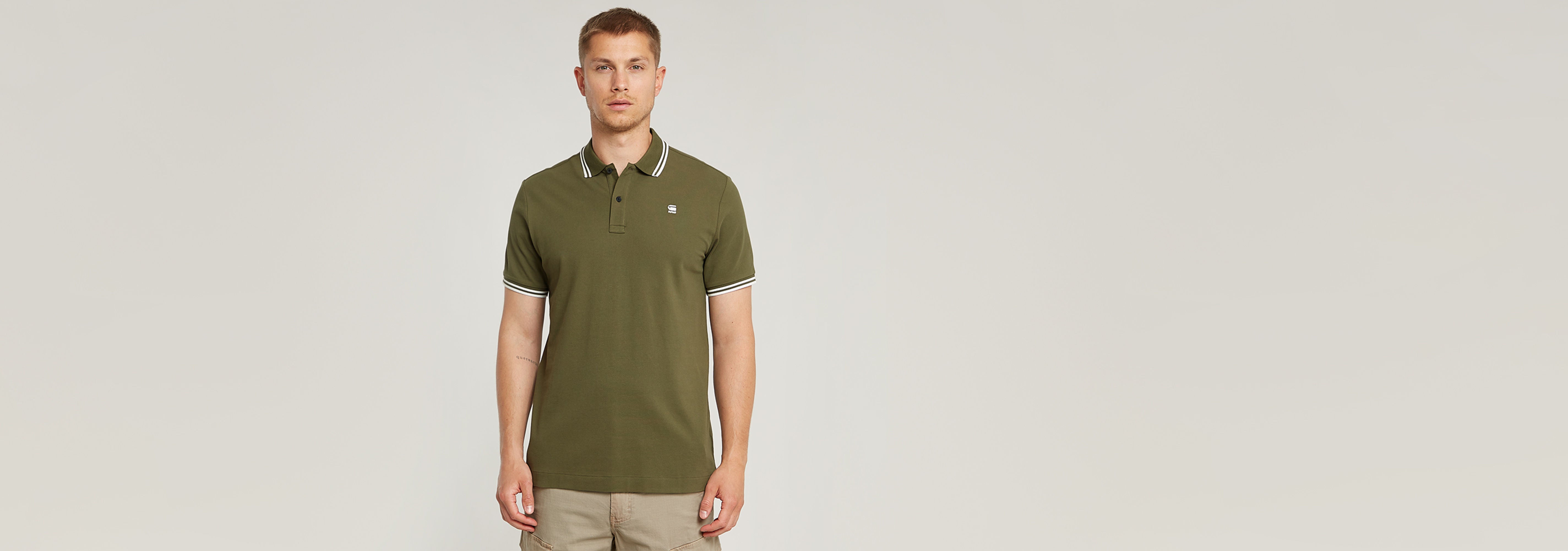 Polo Dunda Slim Stripe
