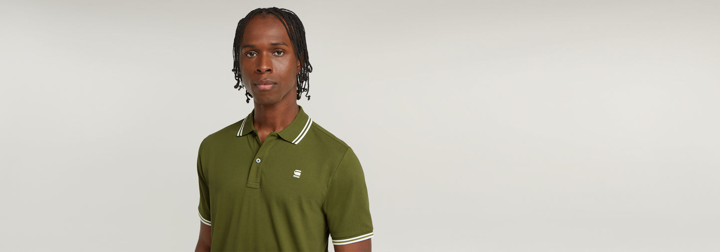 Polo Dunda Slim Stripe