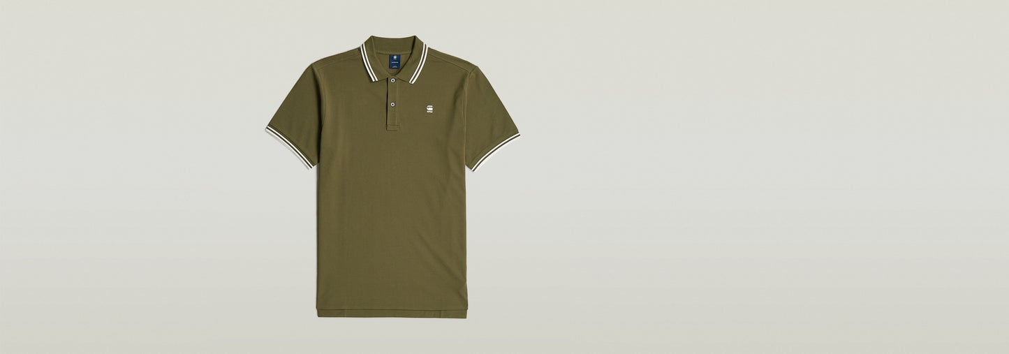Polo Dunda Slim Stripe