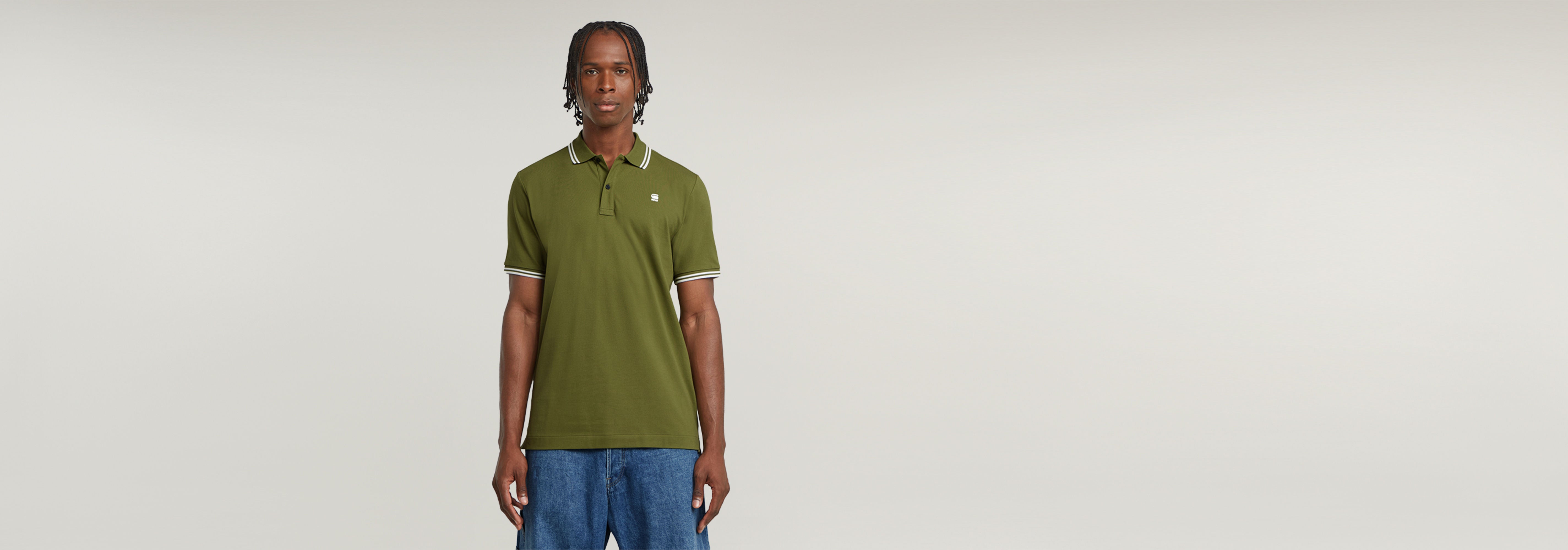Polo Dunda Slim Stripe
