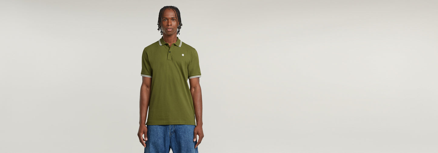 Polo Dunda Slim Stripe