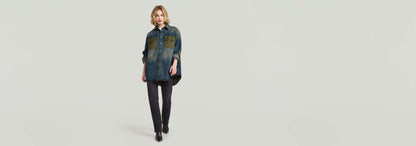 Sobrecamisa con paneles